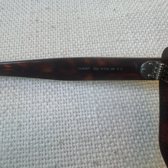 CELINE Cat Eye Sunglasses CL40187I Dark Havana Brown - Picture 8 of 10